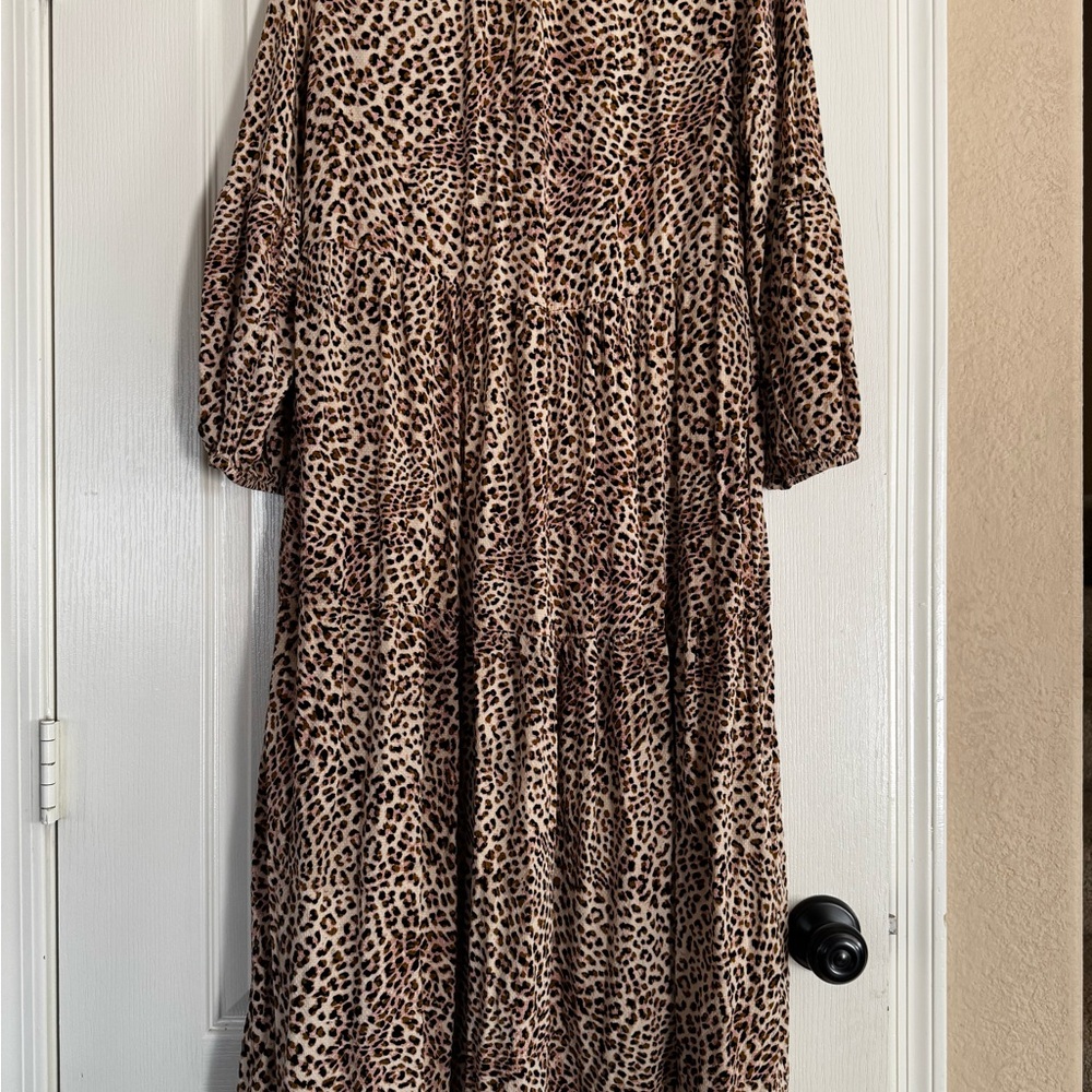 Terra & Sky Animal Print Dress
